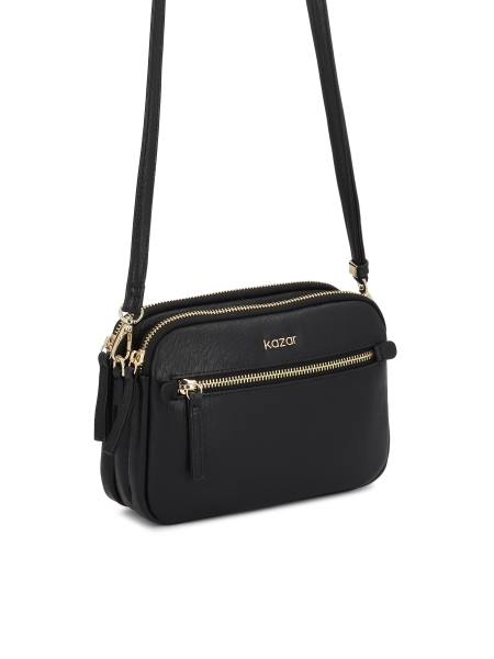 Mała torebka z kieszenią na suwak RITA