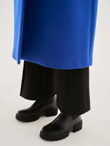 Czarne trzewiki damskie FANNY