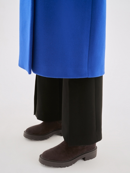 Ciemnobrązowe trzewiki damskie CHRISSY