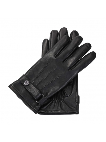 Czarne rękawiczki męskie 