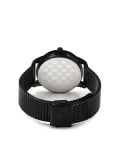 Czarny zegarek na bransolecie mesh ELEGANCE ESSENCE