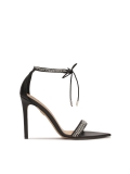Sandały ze spiczastymi noskami i wiązanymi paskami ELLISA