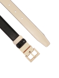 Skórzany damski pasek dwustronny  DAYNE