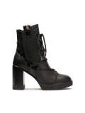 Skórzane botki z atrakcyjnym sznurowaniem ADENE