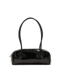 Czarna torebka na ramię o podłużnym kształcie  KS NOELIA
