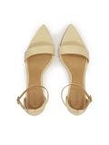 Sandały na koturnie ze spiczastymi noskami IRINA
