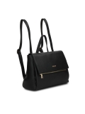 Skórzany plecak z klapą MELAINE