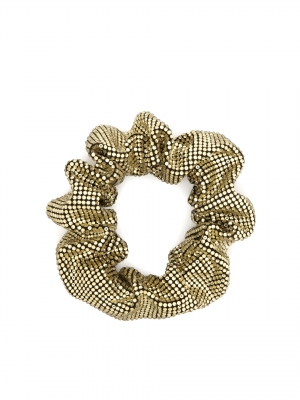 Scrunchie do włosów z kryształkami