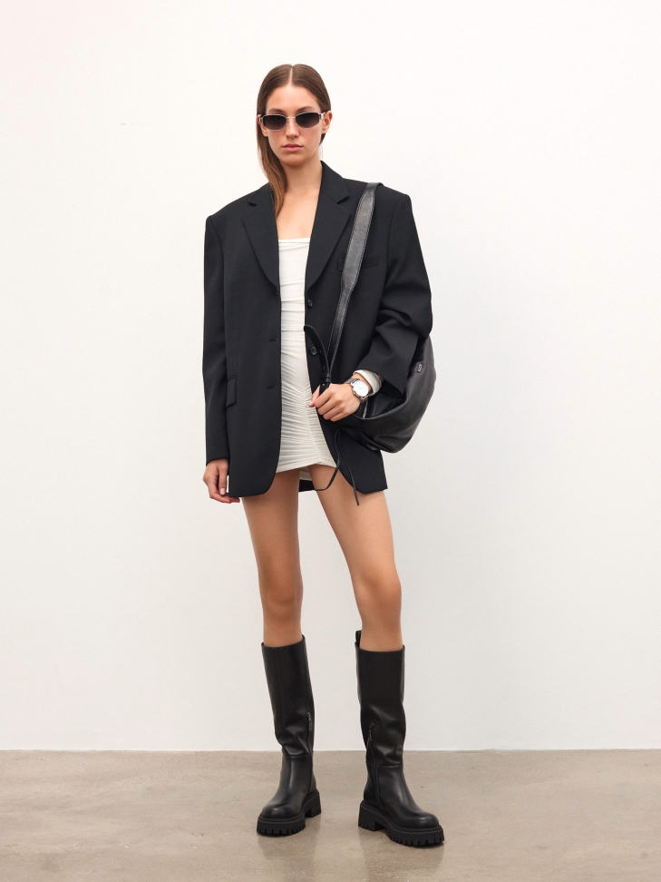 Minimalistyczna zegarek w srebrnym kolorze ELEGANCE ESSENCE