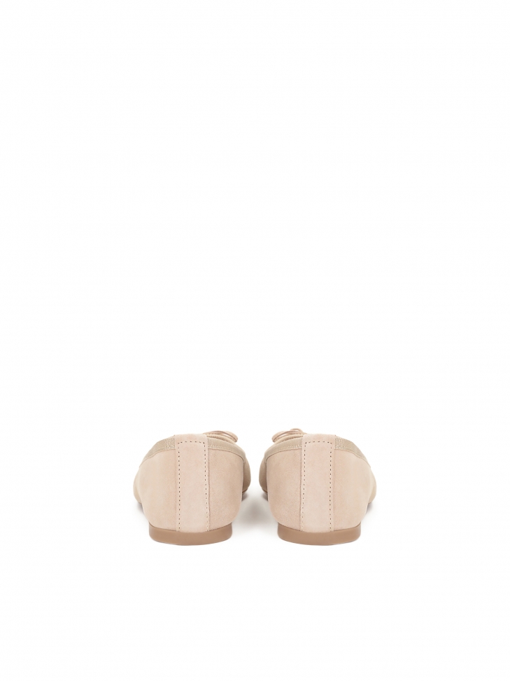 Zmaszowe baleriny z lekko zwężonym noskiem DENISE