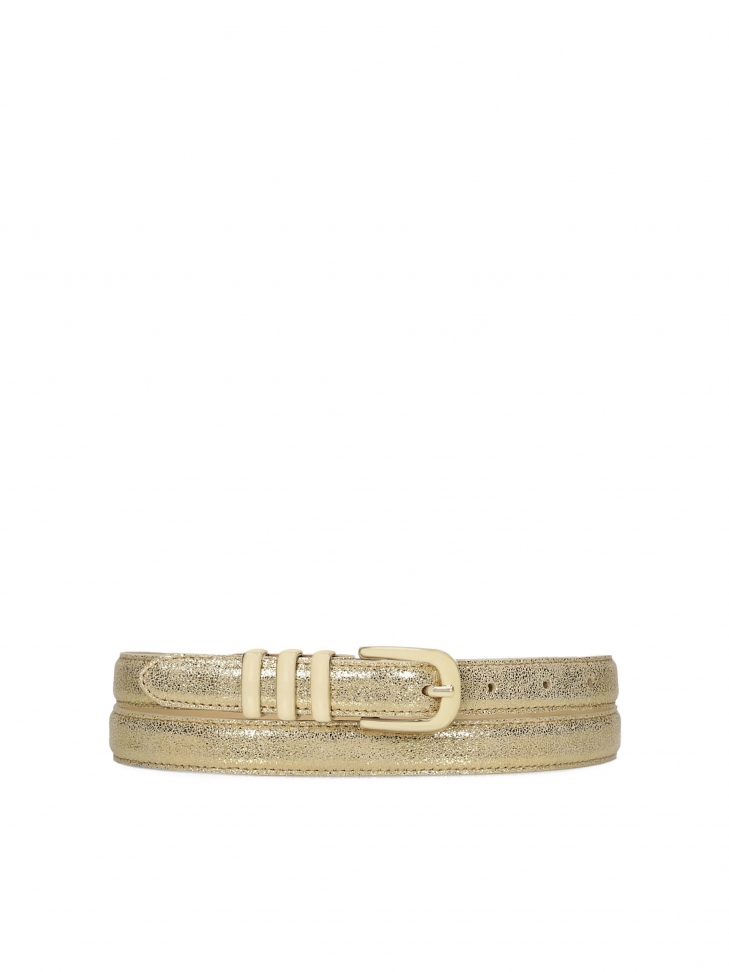 Złoty pasek damski VITRA