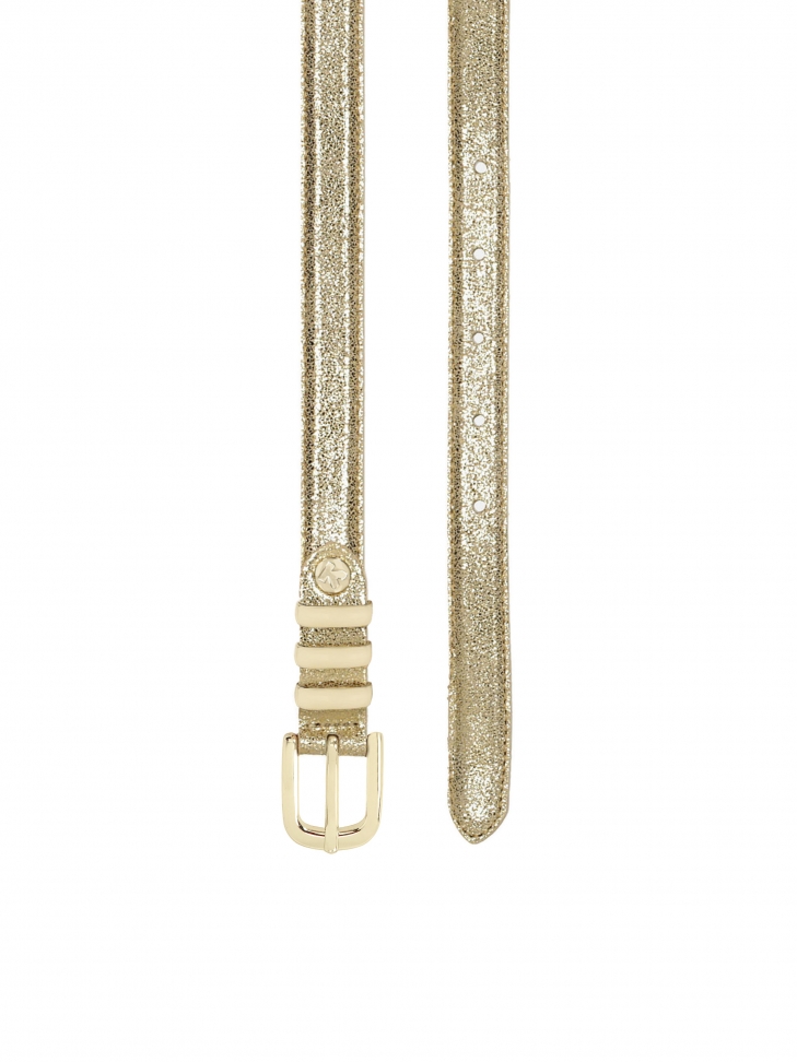 Złoty pasek damski VITRA