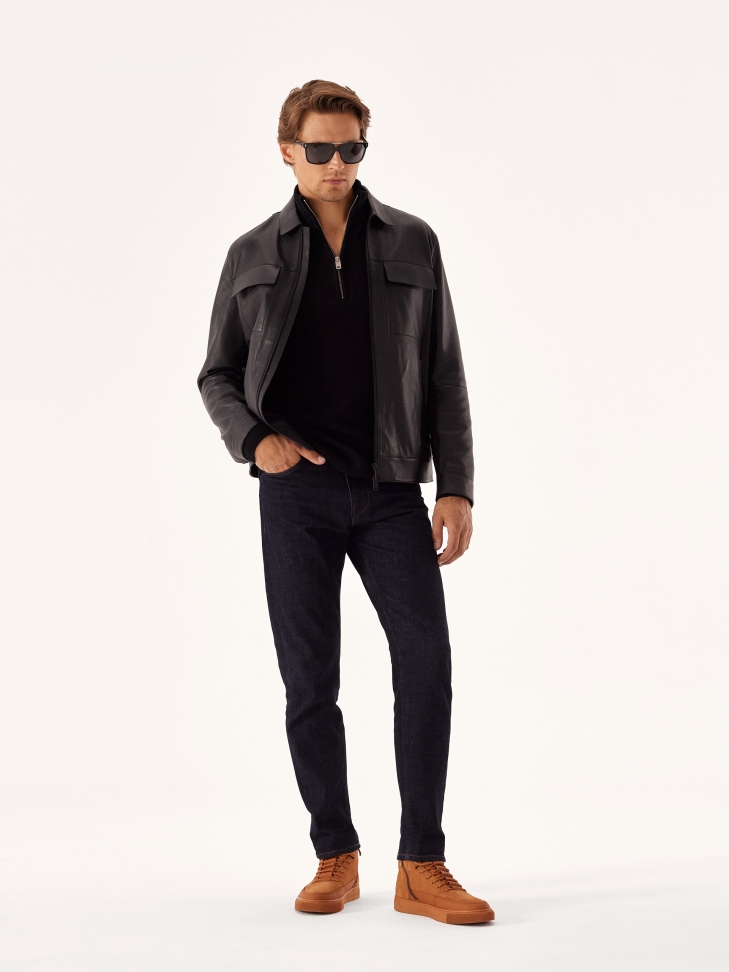 Czarne okulary przeciwsłoneczne ALVARO