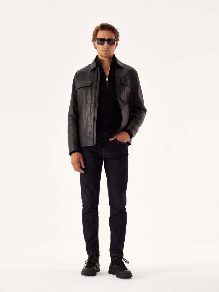 Czarne okulary przeciwsłoneczne ALVARO