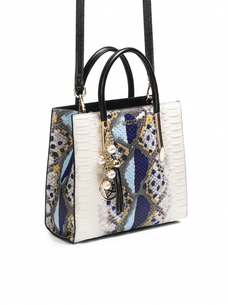 ﻿Multikolorowa torebka damska LEXIE