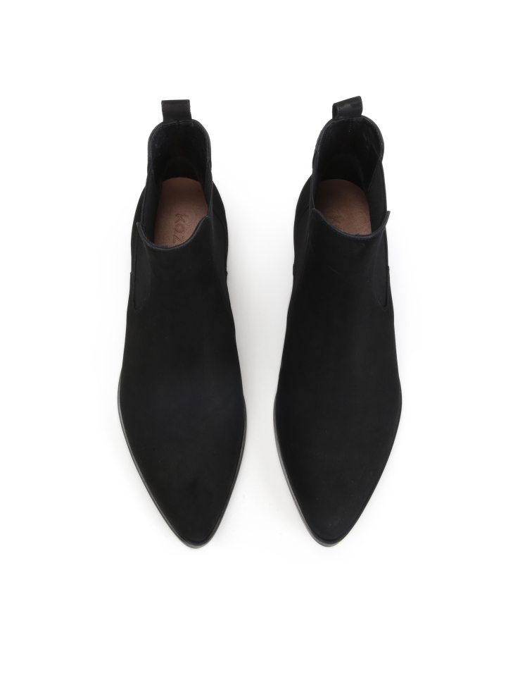 Czarne sztyblety damskie INCA