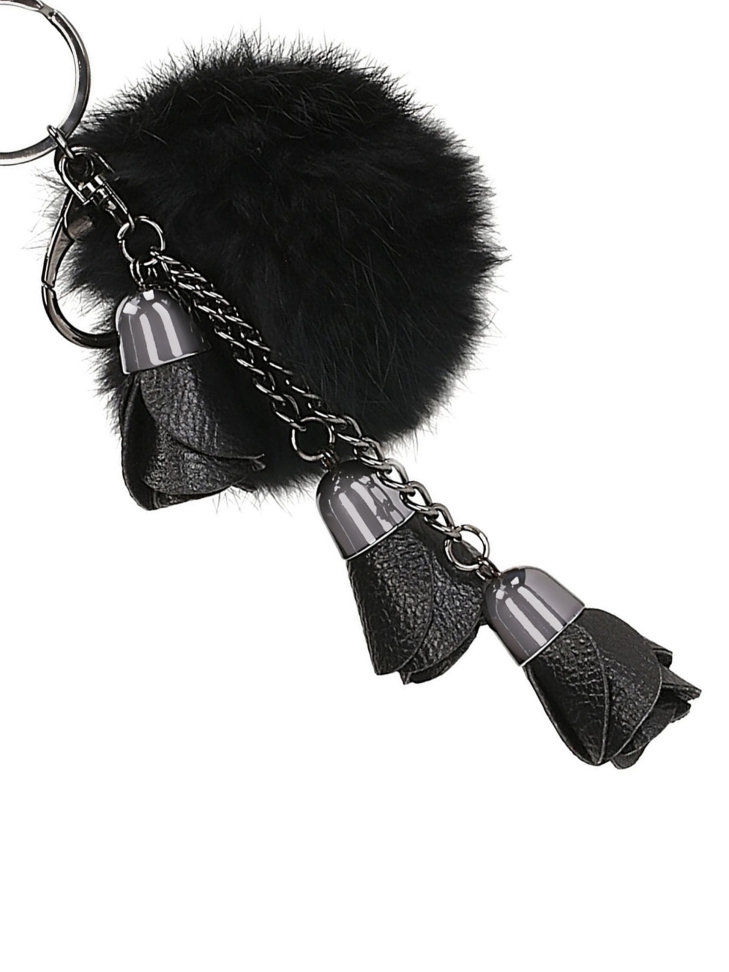 Czarny brelok damski EMMIE