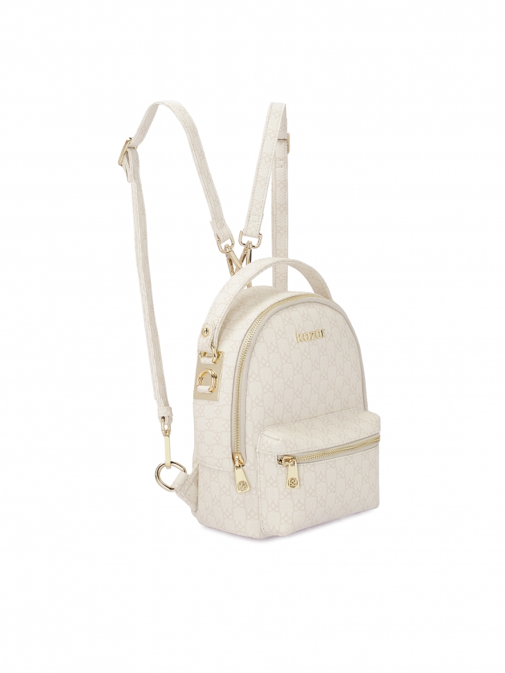 Miejski plecak dwufunkcyjny w monogramy KAZAR  HEMERA