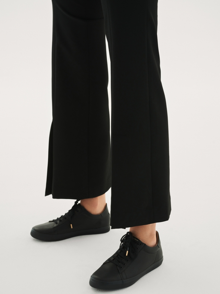 Czarne sneakersy damskie BORNEO