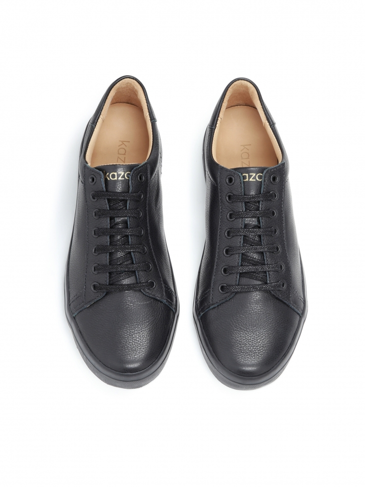 Czarne sneakersy damskie BORNEO