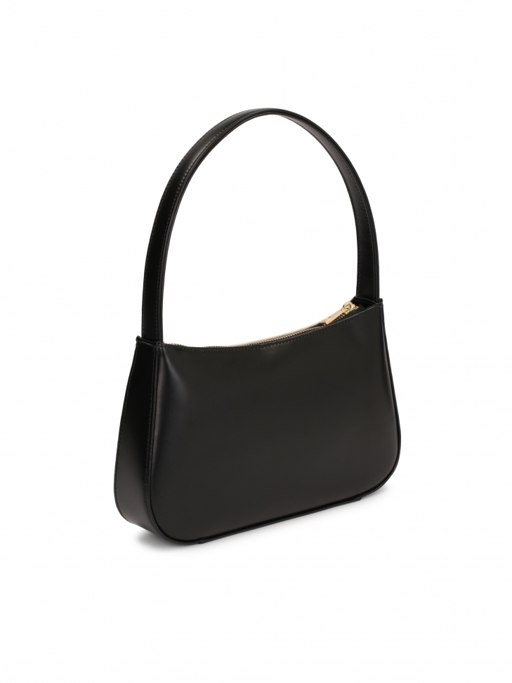 Torebka baguette bag z tkaniny i skóry TILDA