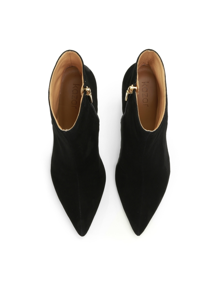 Czarne botki damskie JACKIE