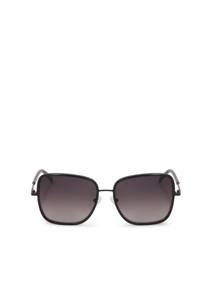 Czarne okulary przeciwsłoneczne  SEIA