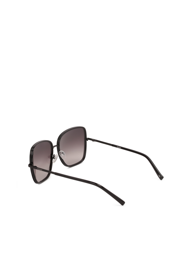 Czarne okulary przeciwsłoneczne  SEIA