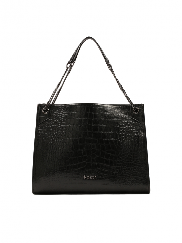 Elegancka torebka z uchwytami na łańcuchach  HALE