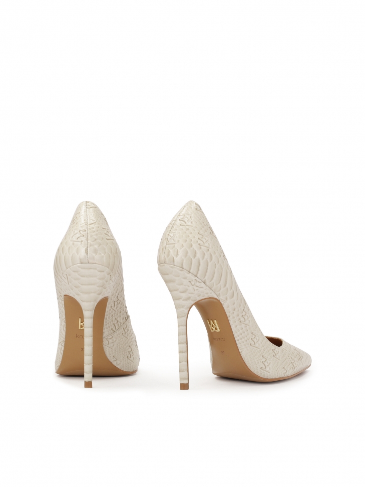 Eleganckie czółenka w tłoczony wzór NEW ANASTACIA