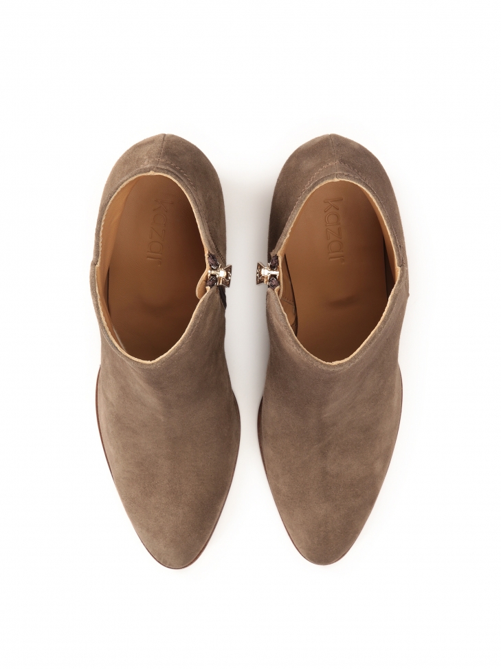 Niskie botki kowbojki z zamszu  PERRIE