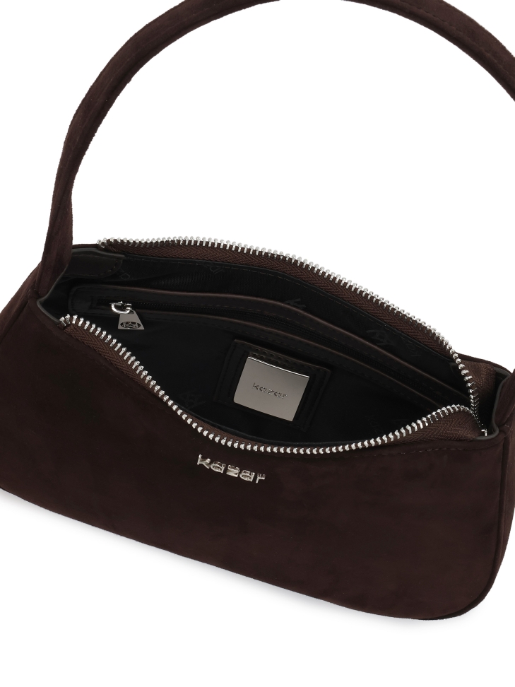 Brązowa torebka na ramię baguette TILDA MINI