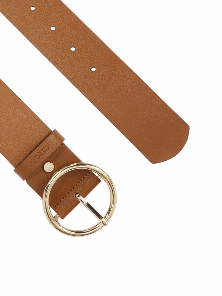 Szeroki pasek z okrągłą klamrą CIPRA