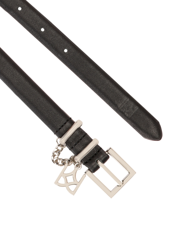 Stylowy wąski pasek z ozdobnym detalem CARROLL