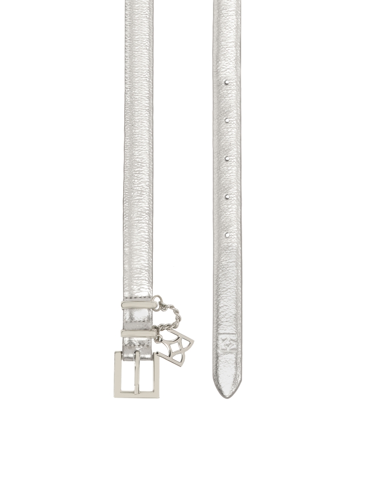 Srebrny pasek z biżuteryjną ozdobą  CARROLL