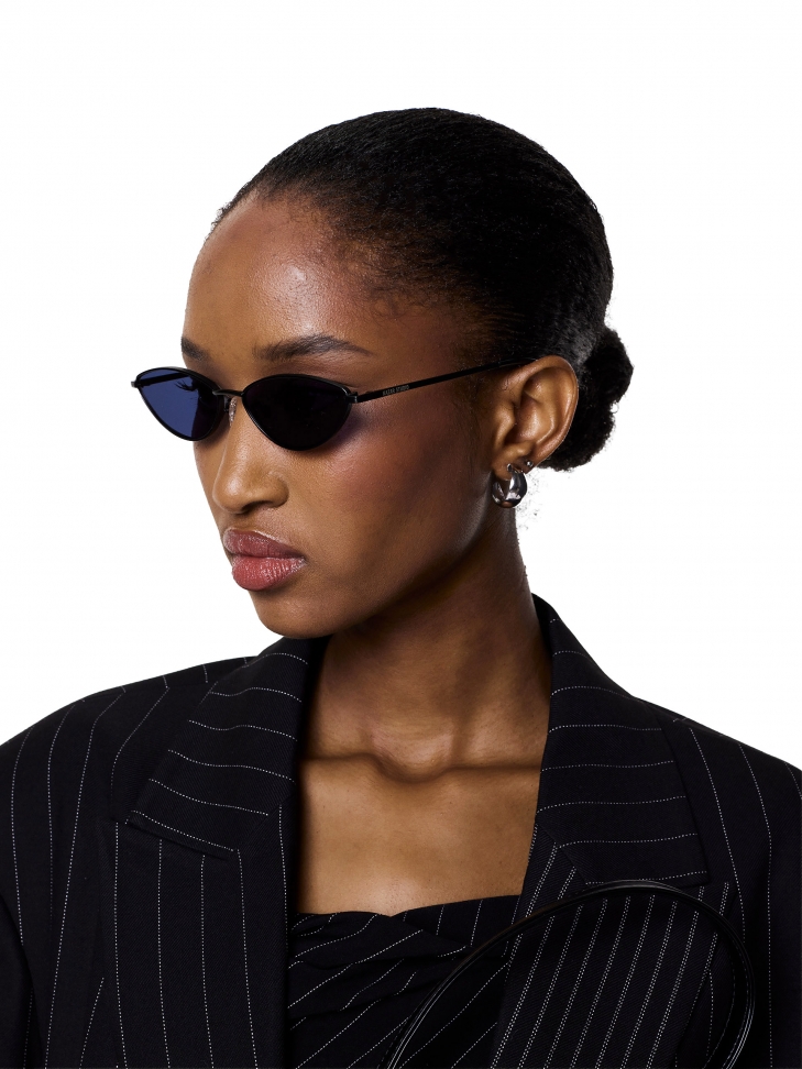 Czarne okulary przeciwsłoneczne  KS JEWELL