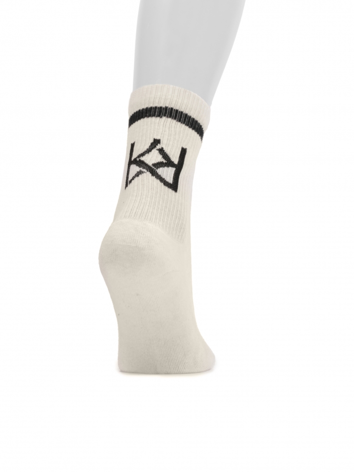 Bawełniane skarpety z podwójną podeszwą CHASE