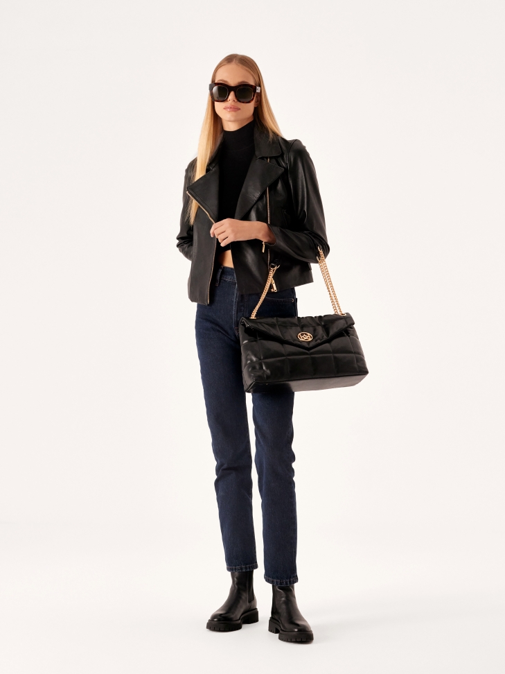 Skórzane botki typu chelsea boots MAILLE