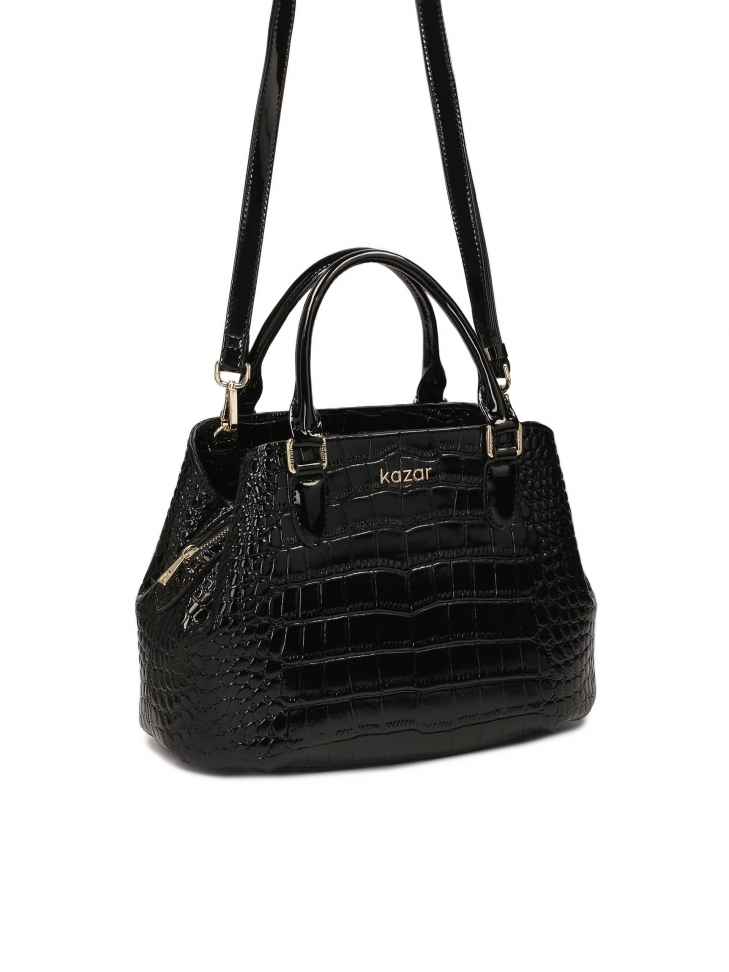 Elegancka sztywna torebka z rączkami LIESE