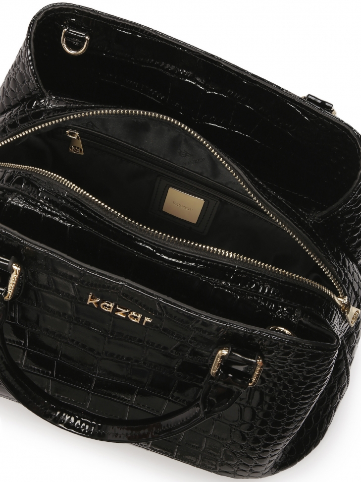 Elegancka sztywna torebka z rączkami LIESE