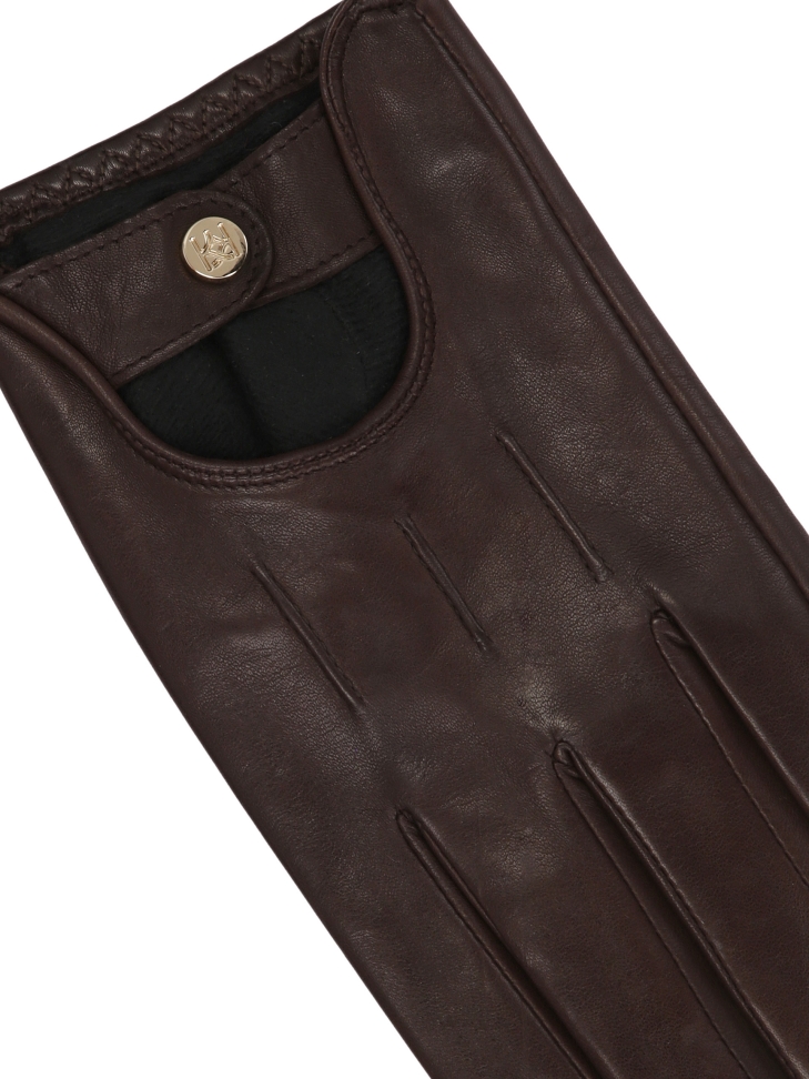 Skórzane rękawiczki całuski z funkcją touchscreen GALLIA