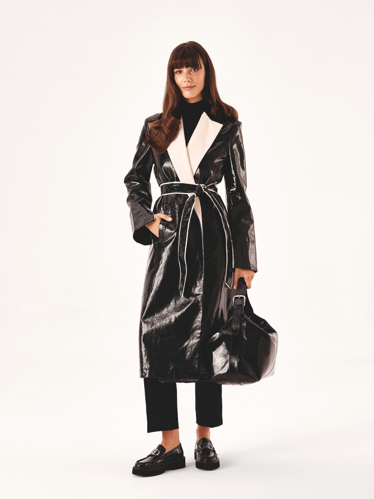 Minimalistyczna torebka z paskiem na ramię JULIE