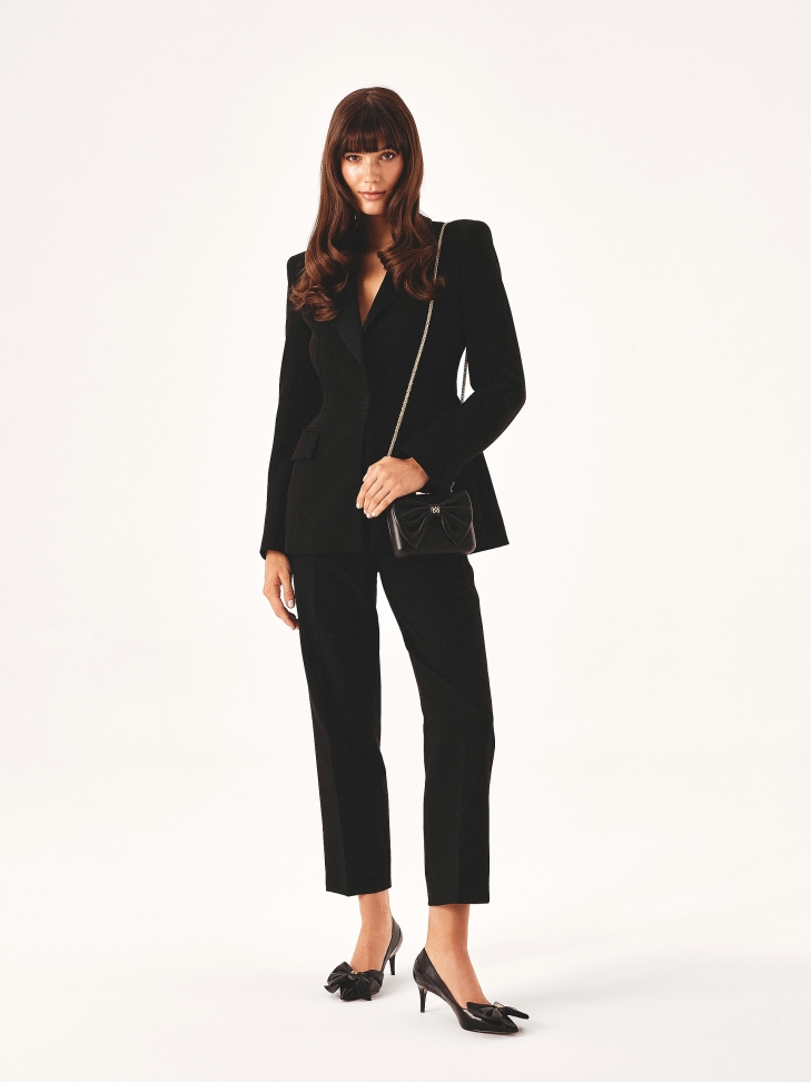 Niskie czółenka z kokardą STONE