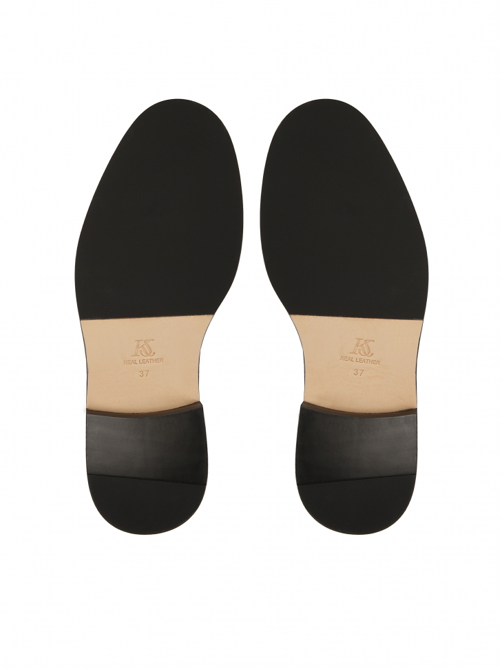 Wsuwane kozaki na płaskiej podeszwie KS CHARME