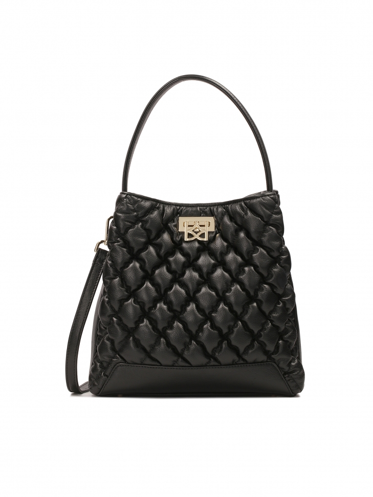 Uniwersalna torebka z miękkiej skóry puff LAURIE