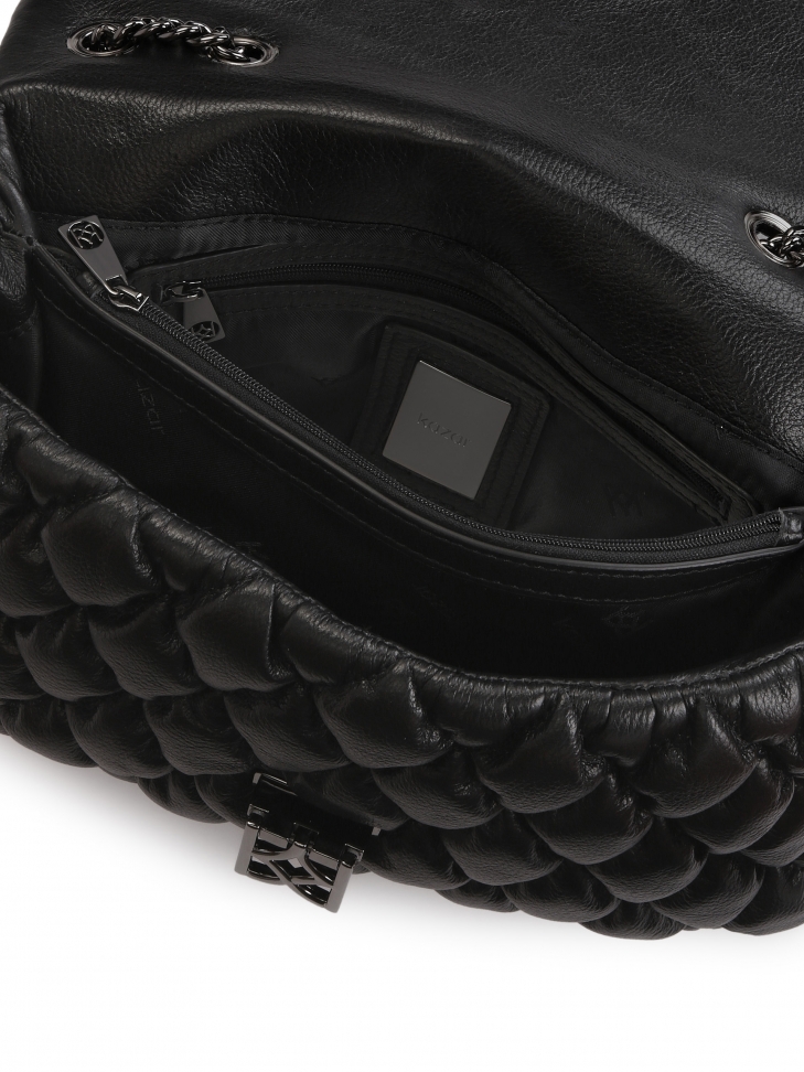 Stylowa miękka torebka z łańcuchem HALLIE