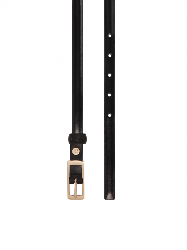 Wąski pasek ze skóry ARVENA