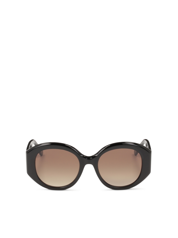 Okulary przeciwsłoneczne z szeroką ramką  MILANA