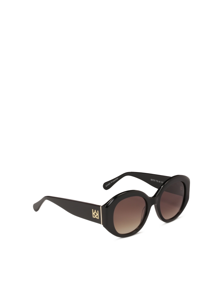 Okulary przeciwsłoneczne z szeroką ramką  MILANA