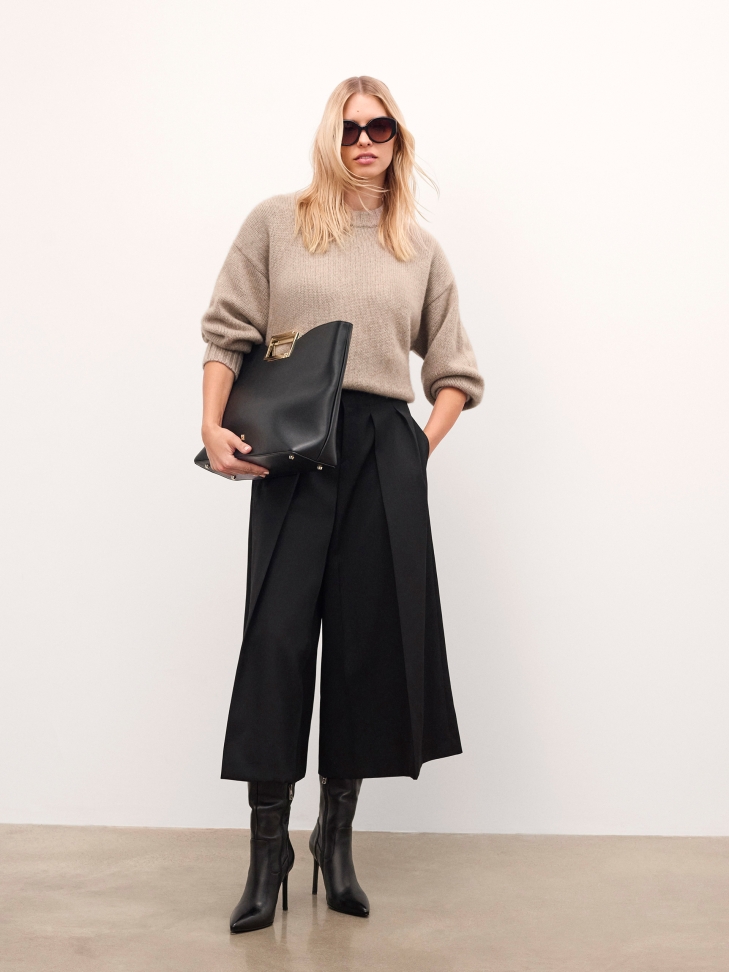 Okulary przeciwsłoneczne z szeroką ramką  MILANA